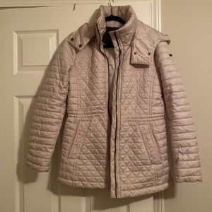 Cream winter coat